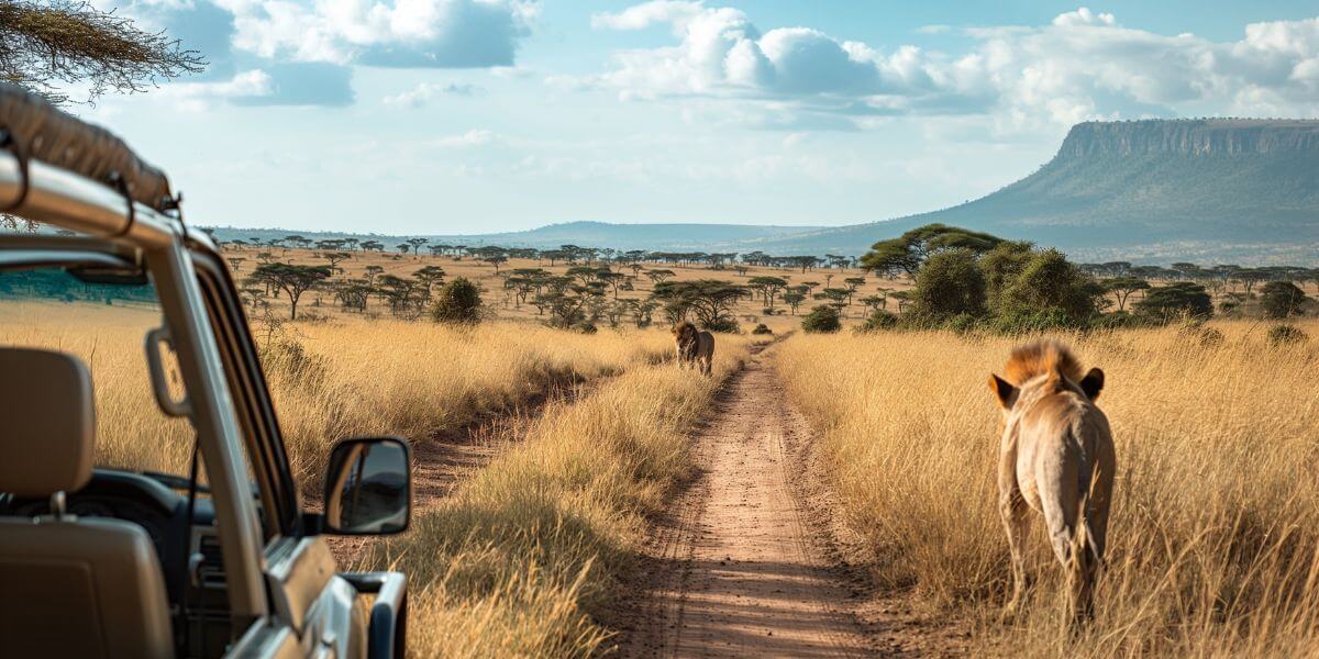 Go on a safari while in South Africa